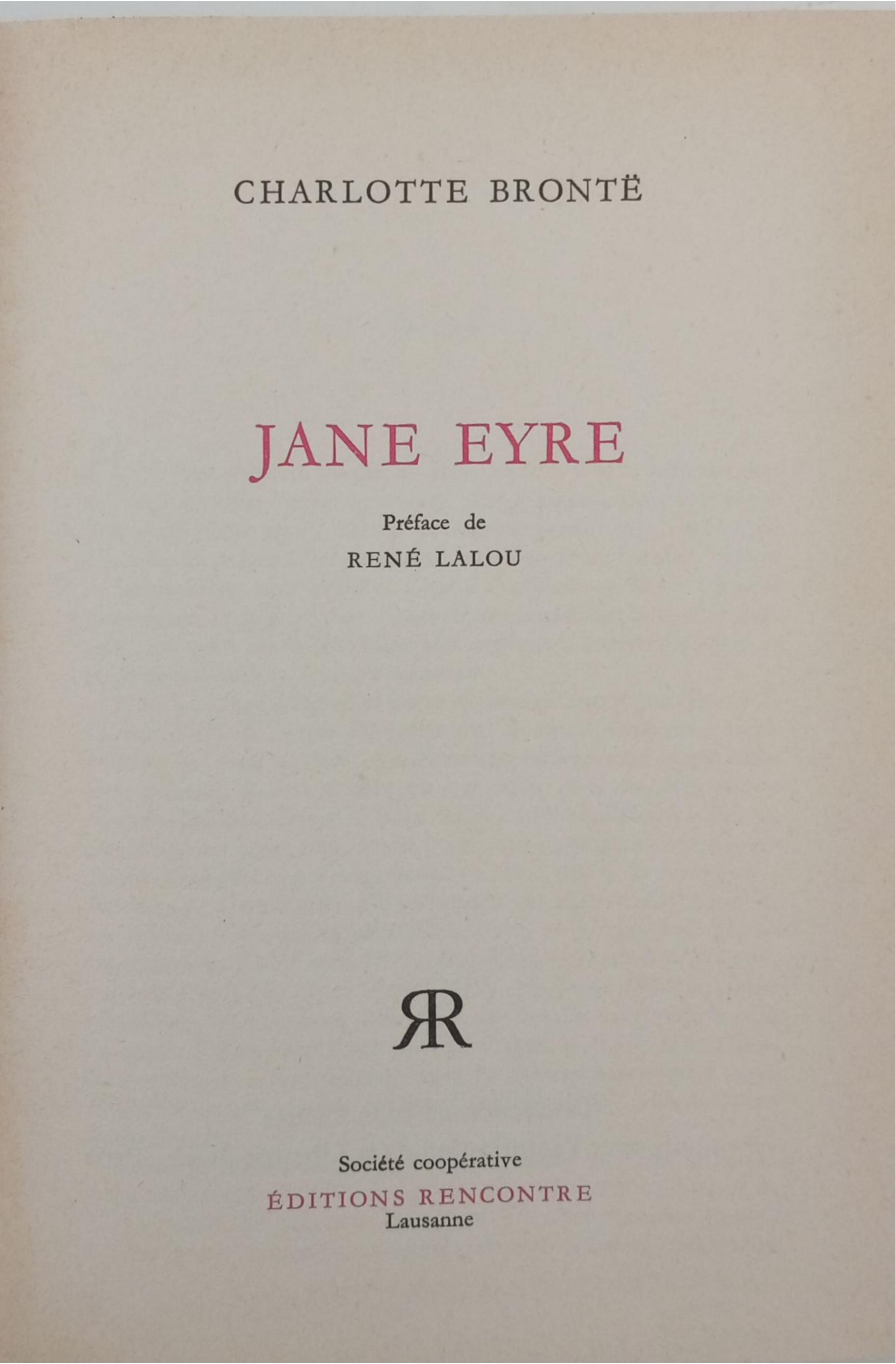 Jane Eyre