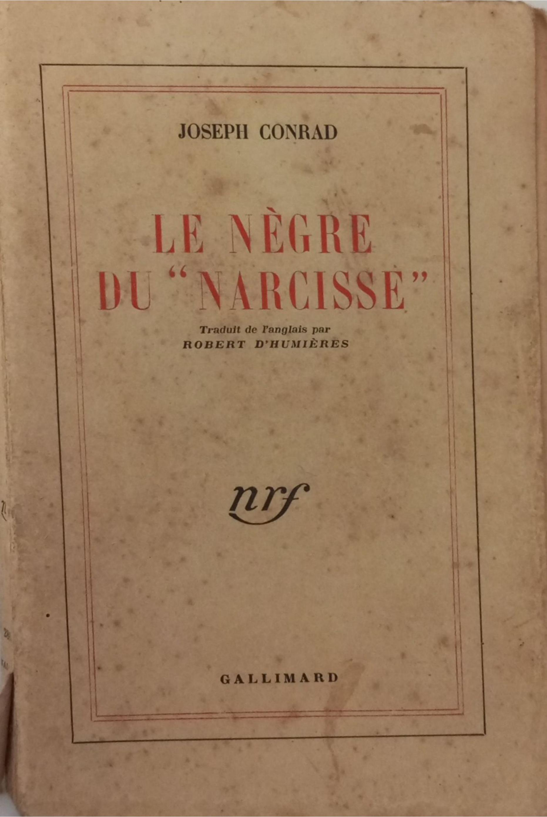 le négre du Narcisse