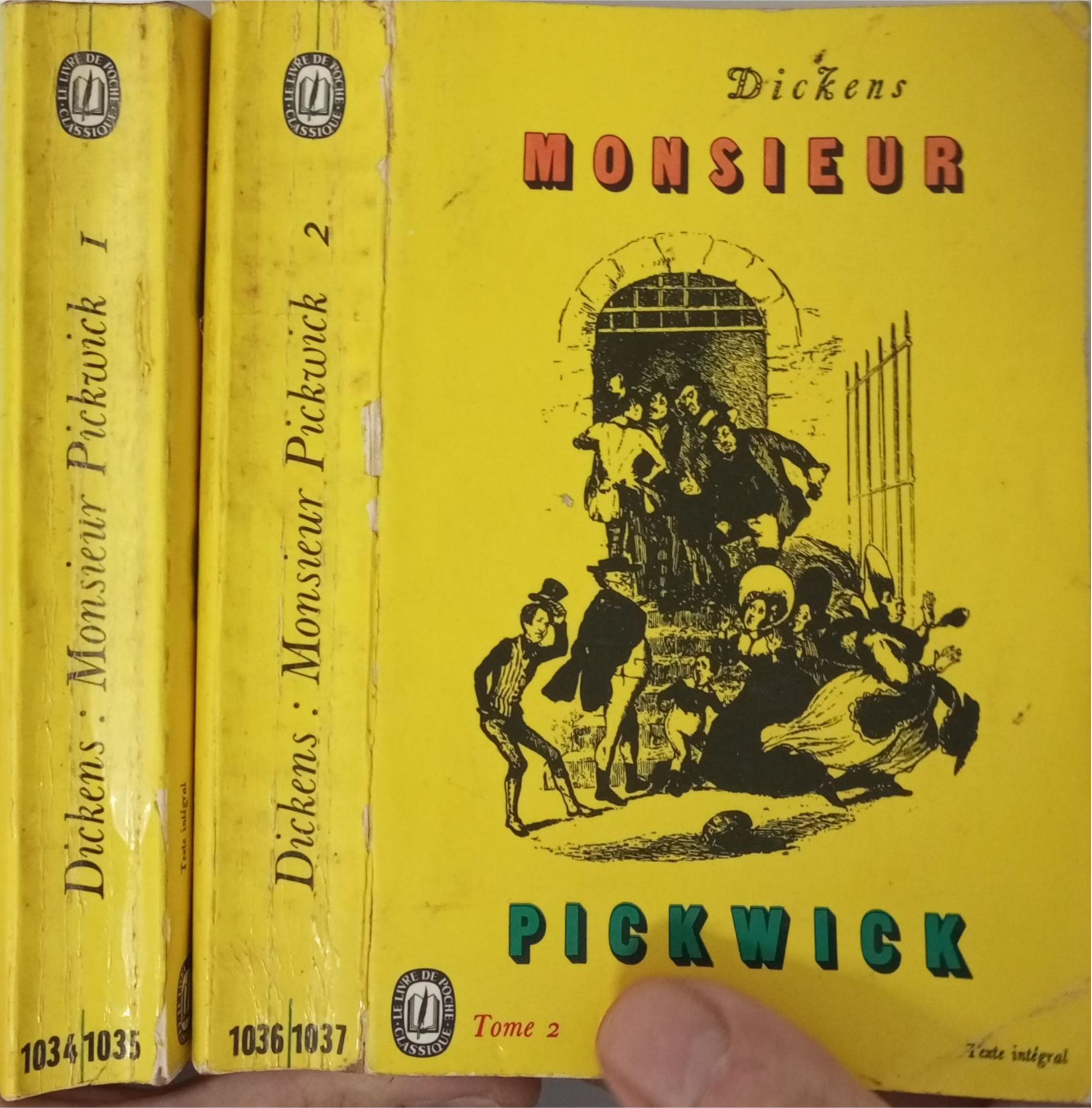 Monsieur Pickwick, tomes 1 et 2