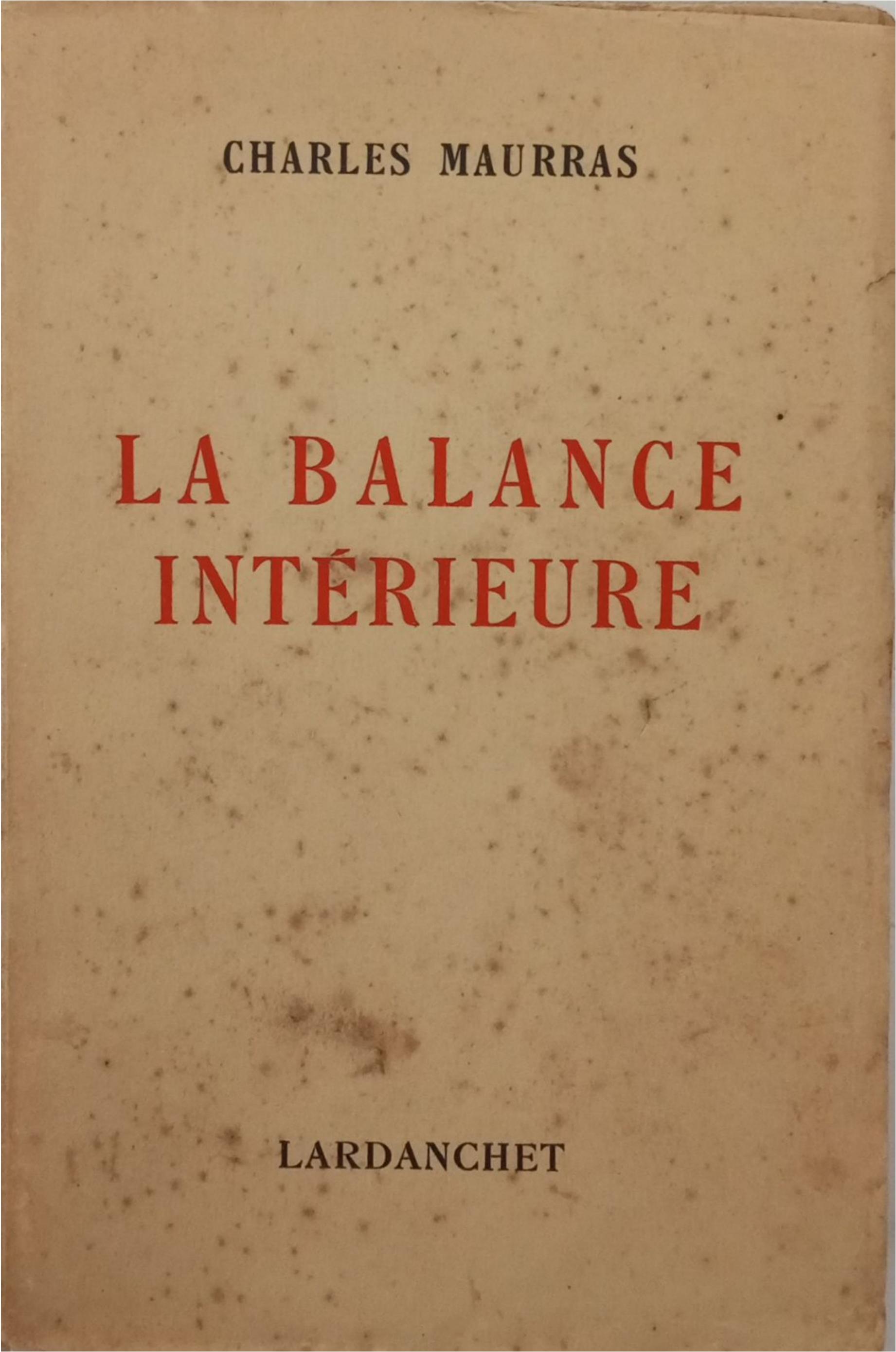 la balance intérieure