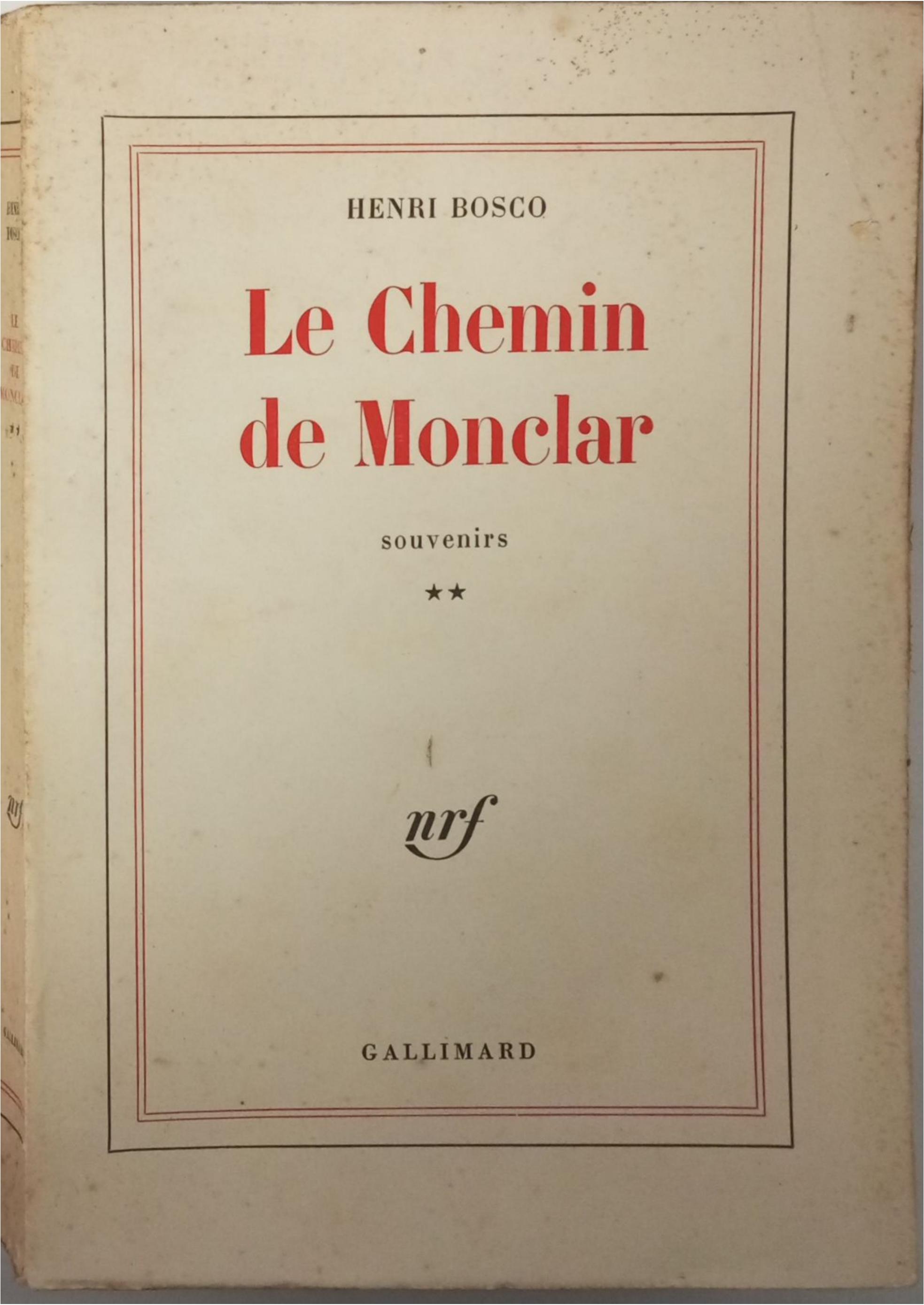 le chemin de  Monclar