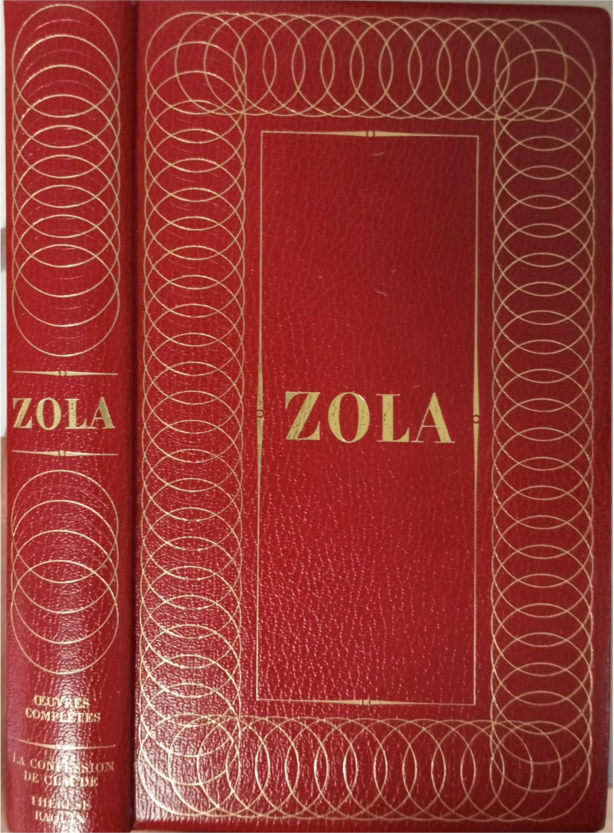 la confession de Claude ; Thérèse Raquin par Emile Zola