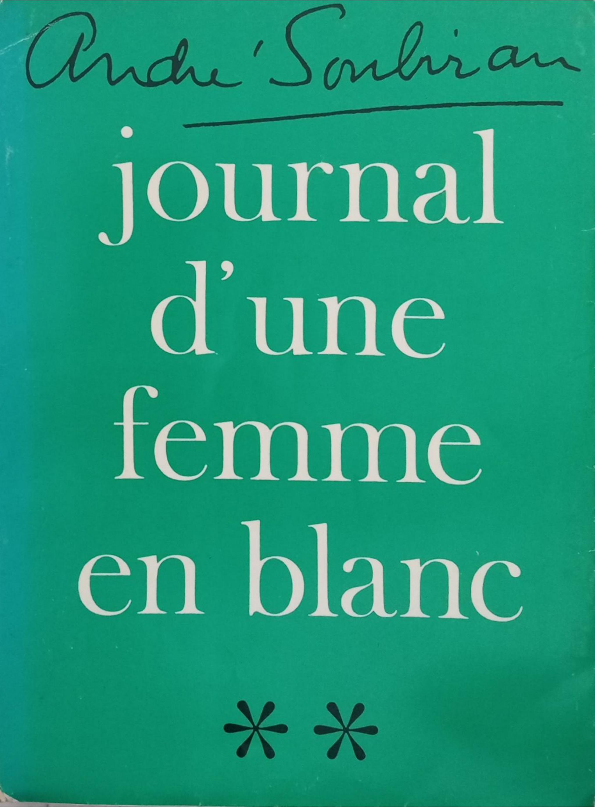 journal d’une femme en Blanc