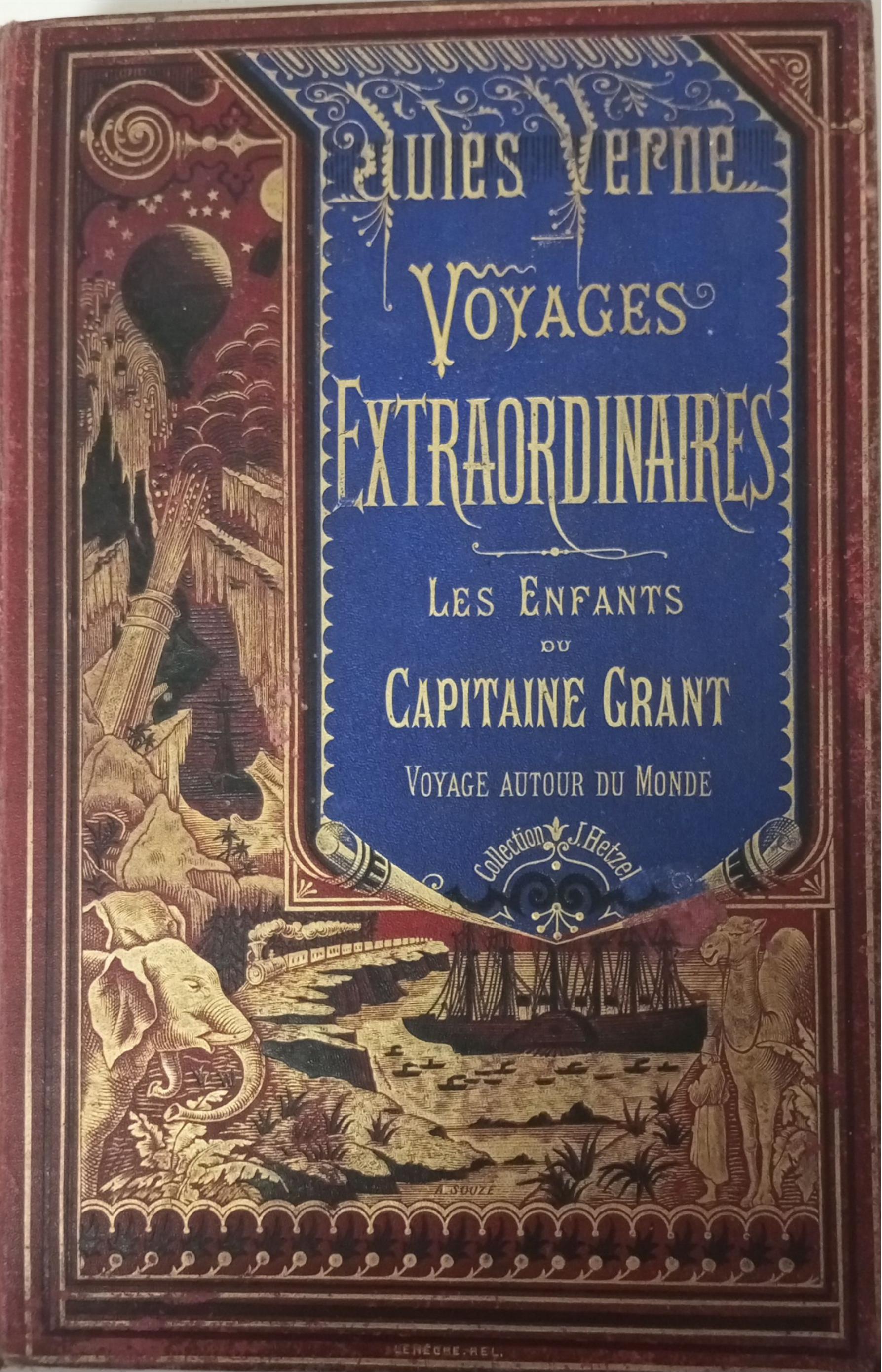 les voyages extraordinaires, les enfants du capitaine Grant