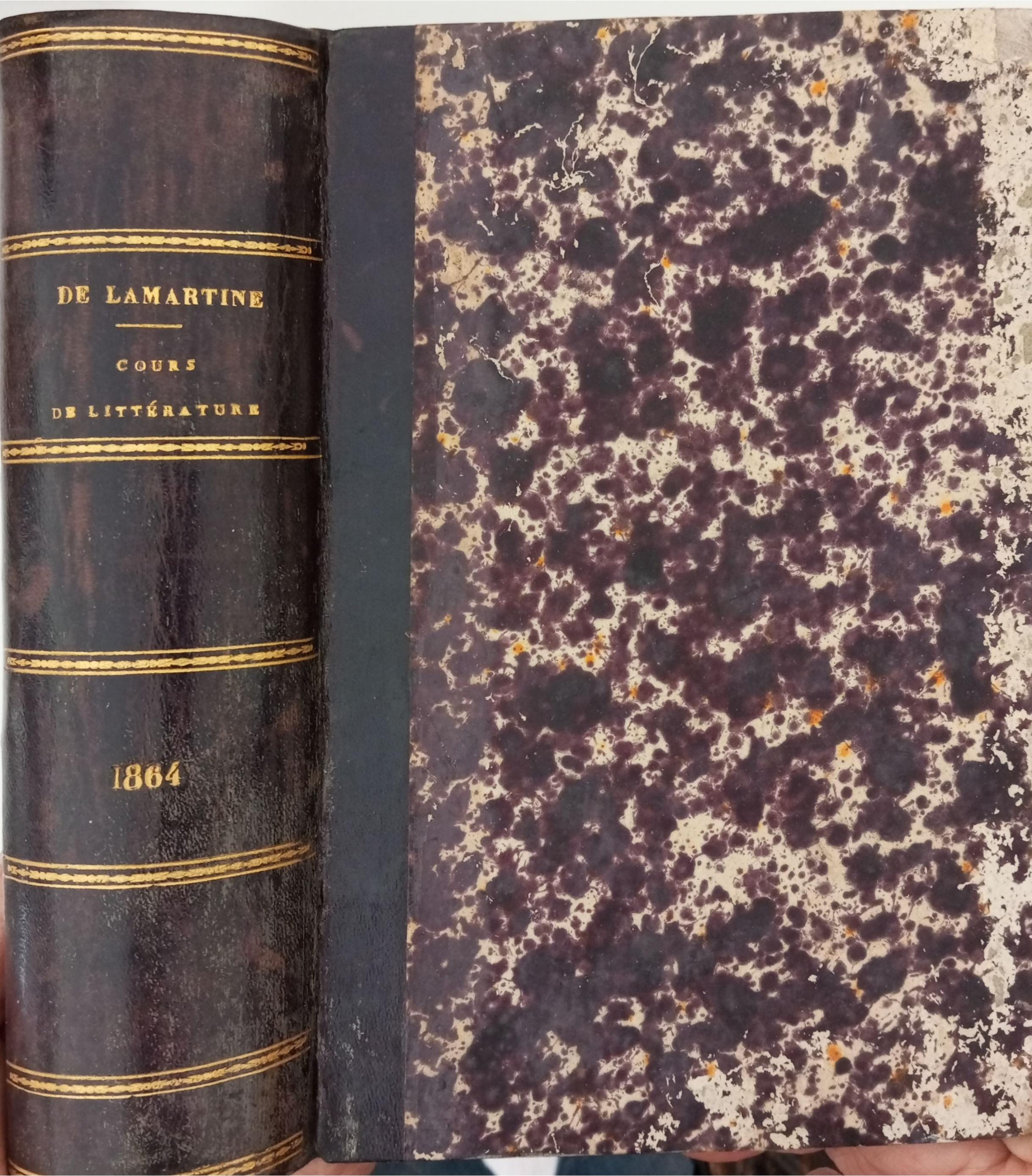 Cours de littérature de M.A. de Lamartine, conversations de Goethe par Eckermann