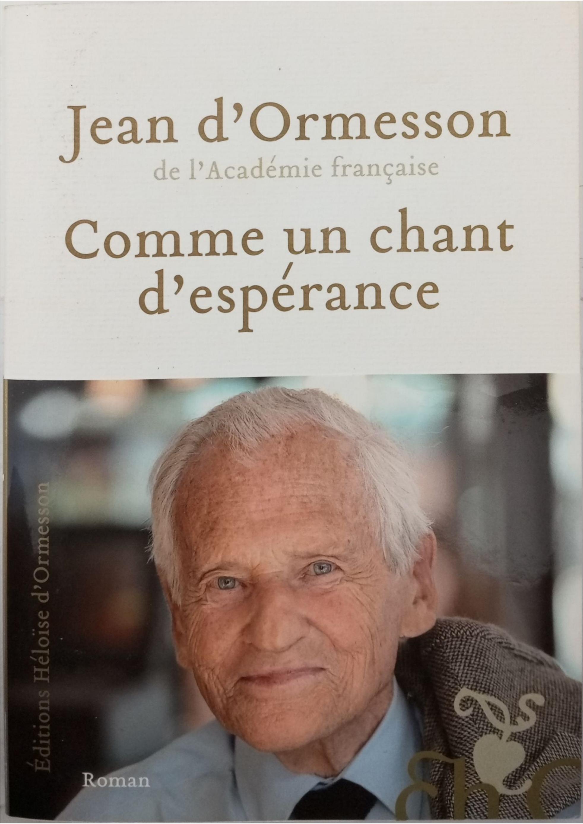 comme un chant d’espérance